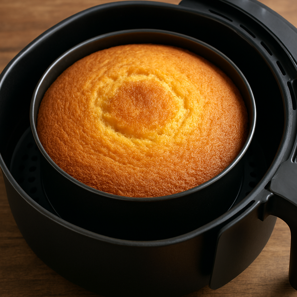 Receita mágica de bolo simples na airfryer: sabor que conquista corações